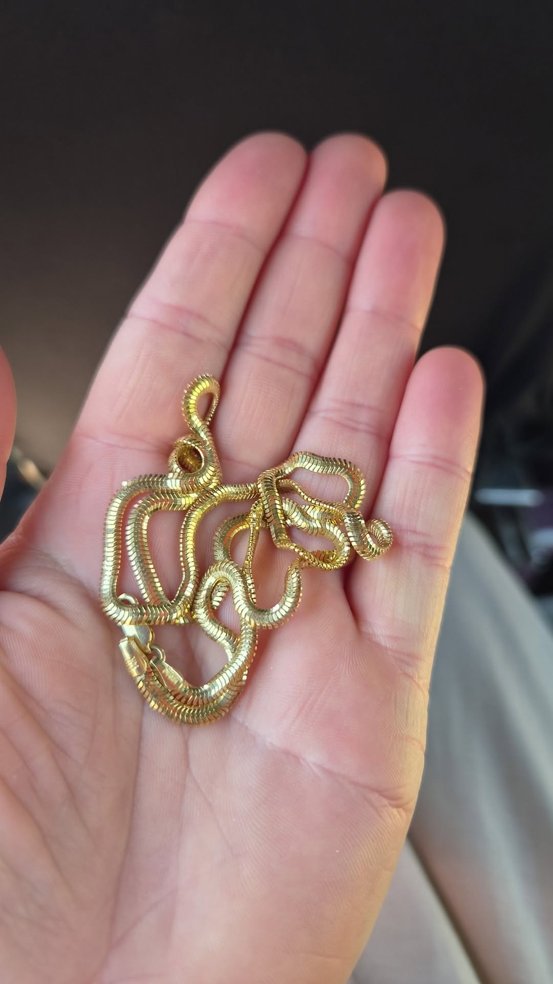 14k gold snake chain, 8.4 g
