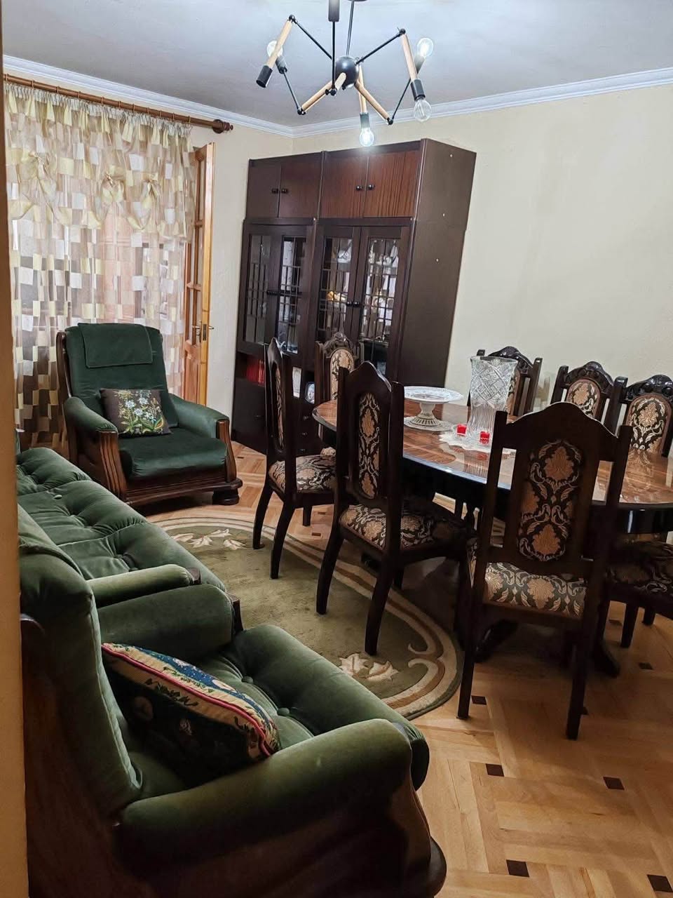 A cut apartment is for sale on Todria Street in New Rustavi for $72,000.