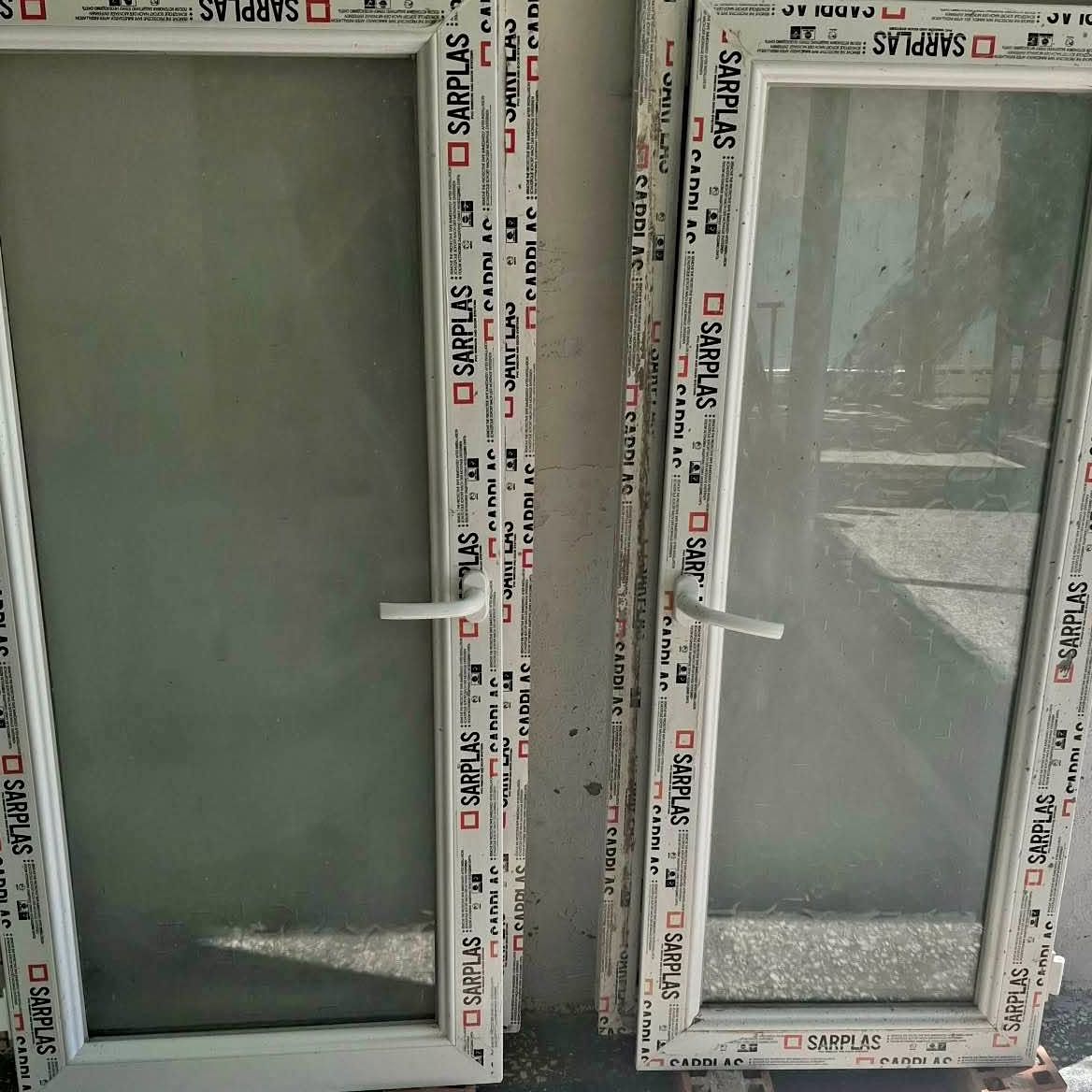 SARPLAS white PVC windows and balcony doors