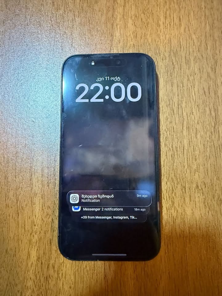 📱 იყიდება iPhone 15 Pro 💾