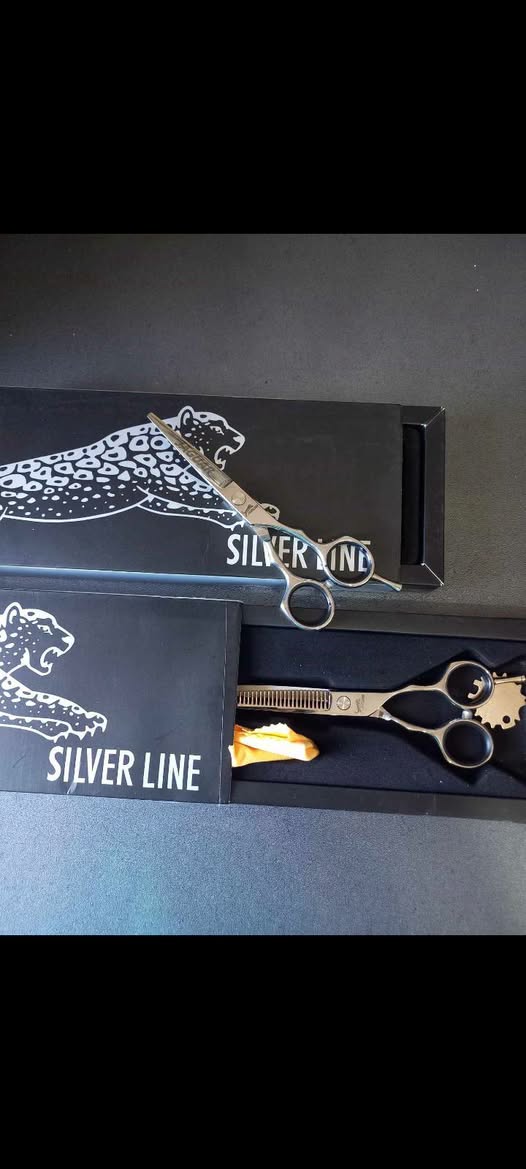 Silver Line hair cutting scissors