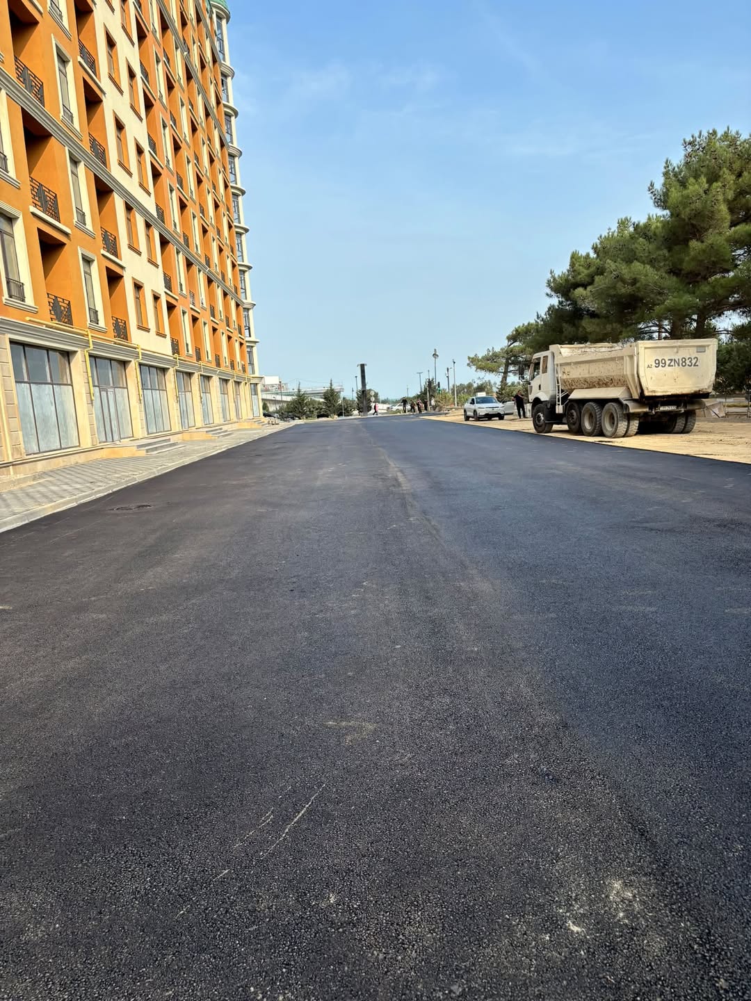 Звонок по поводу заказа на выполнение асфальтных работ