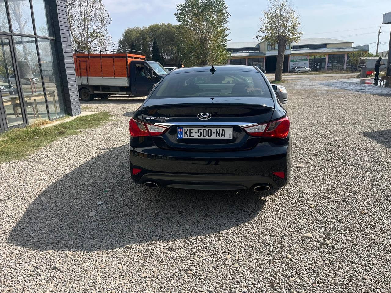 Black Hyundai Sonata 2014, 2.4