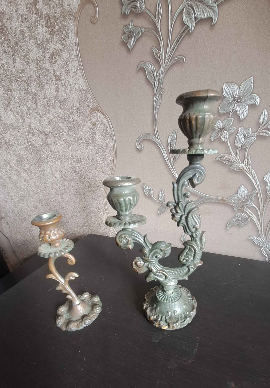 Selling an antique candle holder from the USSR era.