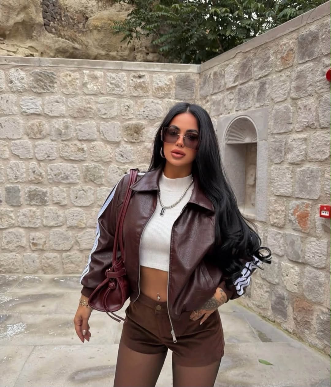 ტყავის ქურთუკი ❤️ შესაძენად მომწერეთ #ყველა