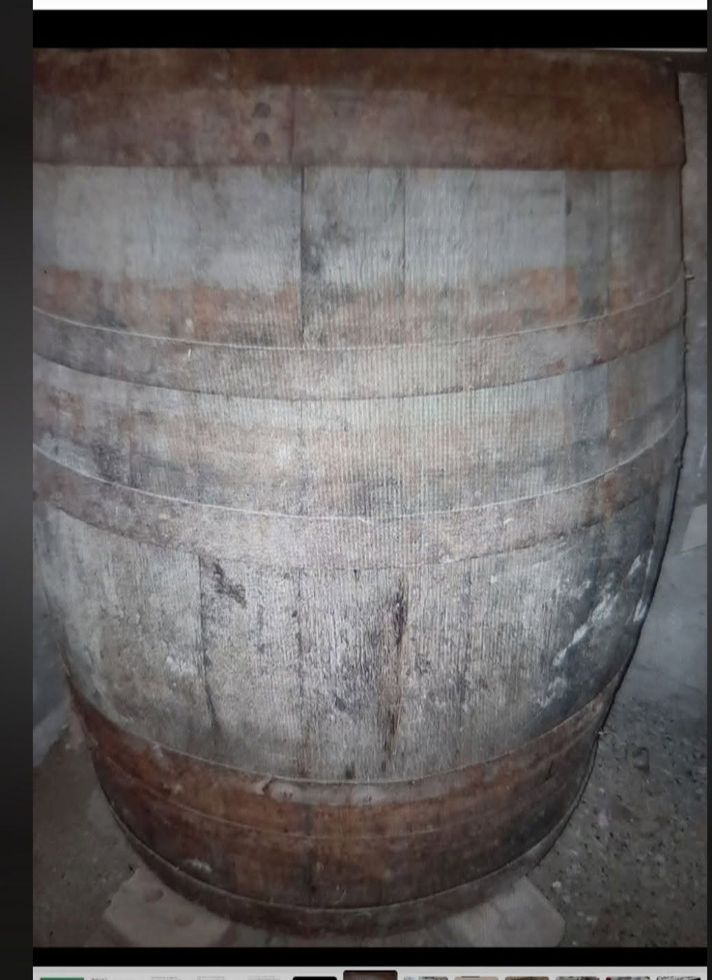 370 litre oak barrel for sale