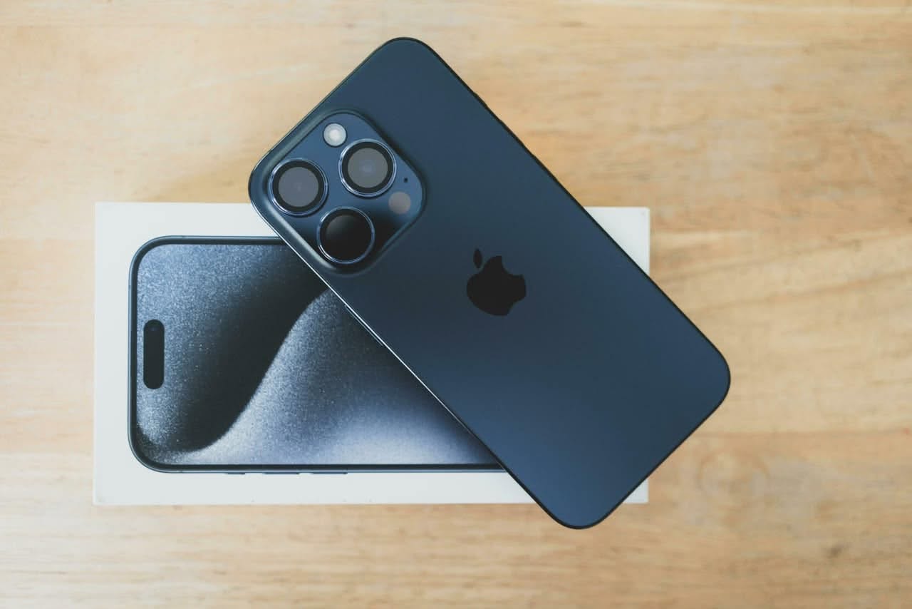 iphone 15 pro 128gb სიმიანი. იდეალურია — 1,550₾