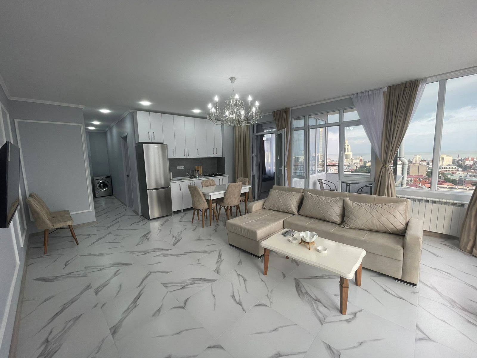 3 oda daire kiraya veriliyor, Tiflis - $800