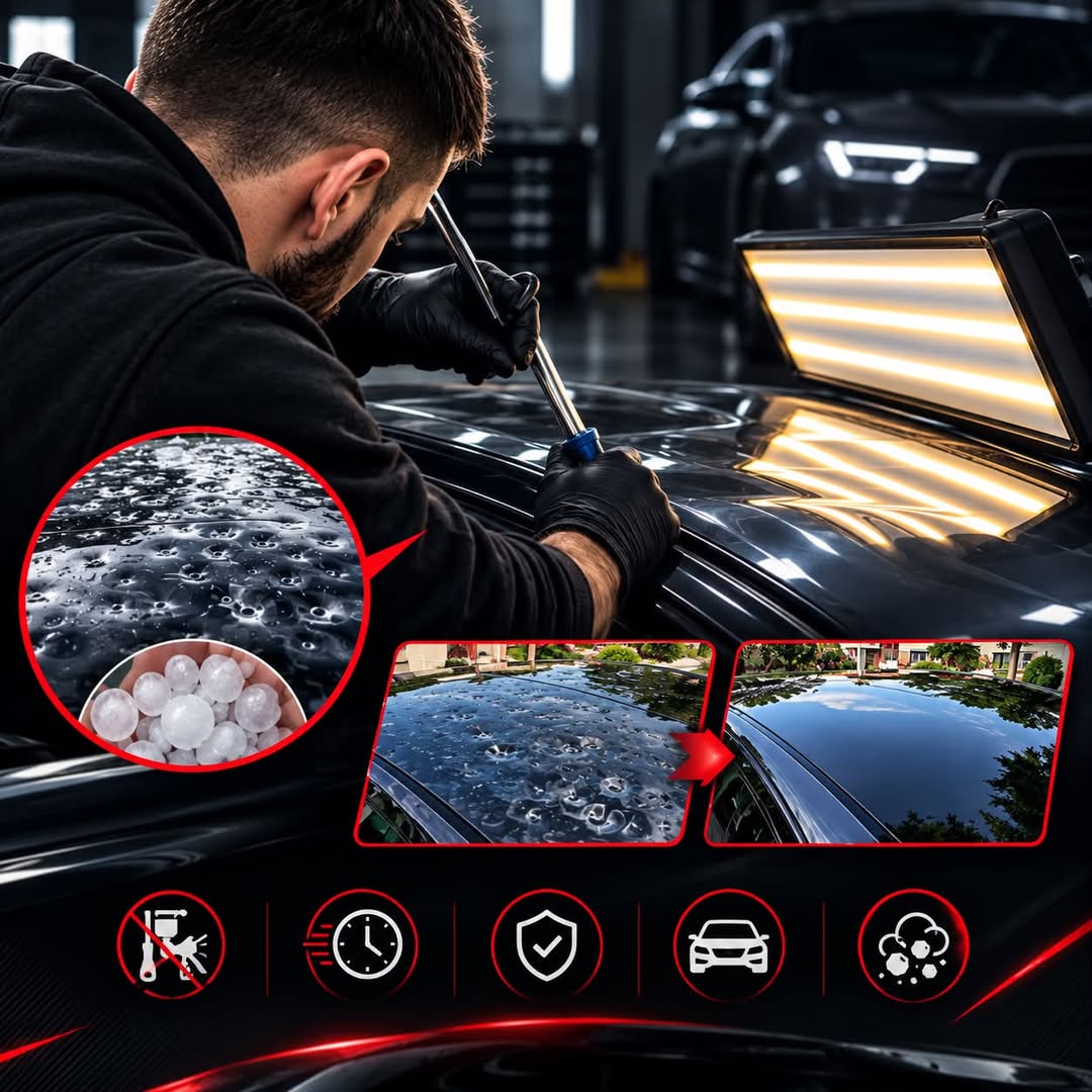 🚘 PDR — ցուրտ ուղղում ներկման առանց