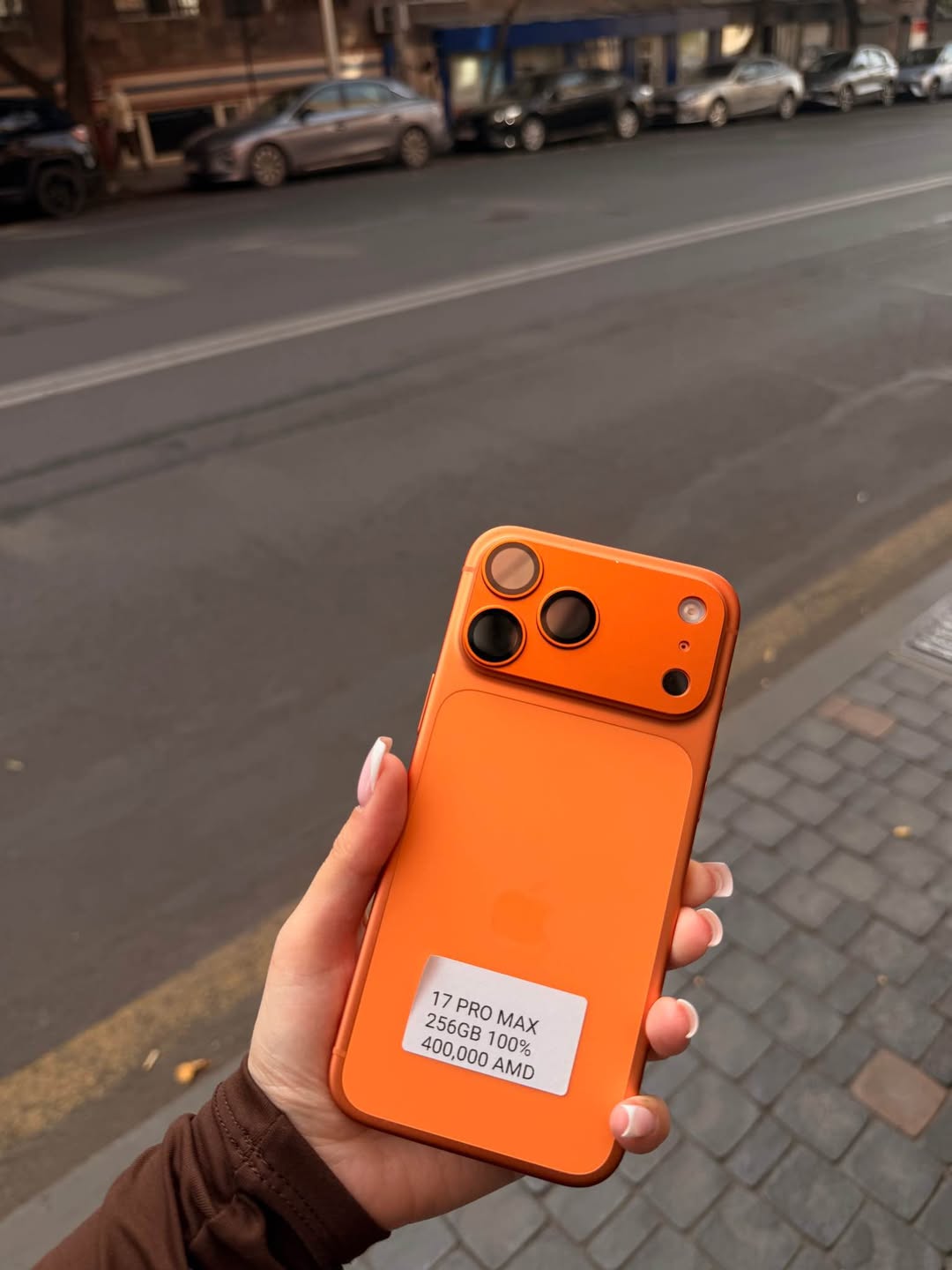 Iphone 17 pro max(256gb) 100% martkoc — 400,000֏