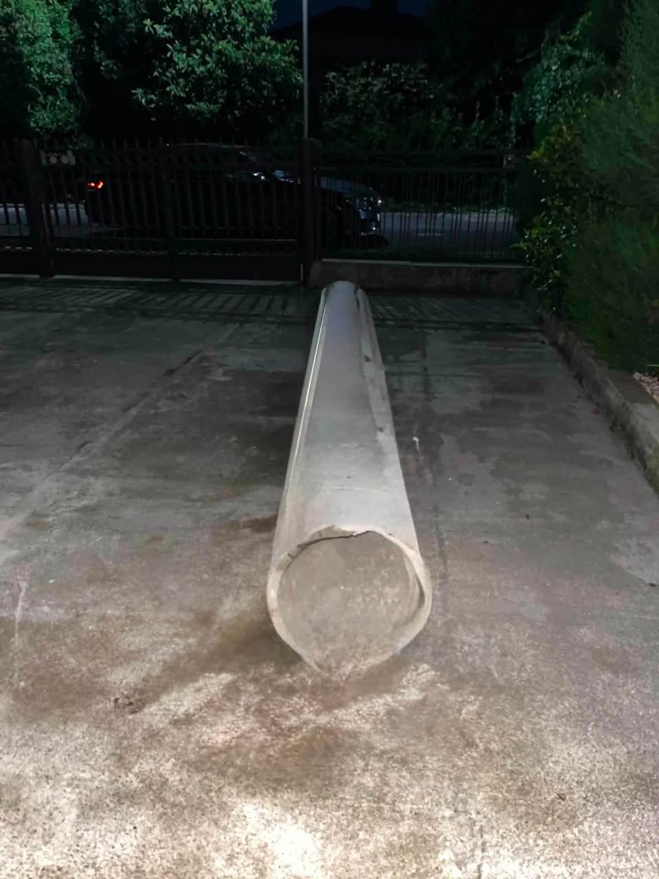 100mm çapında 6 metrelik asbest boru satılık