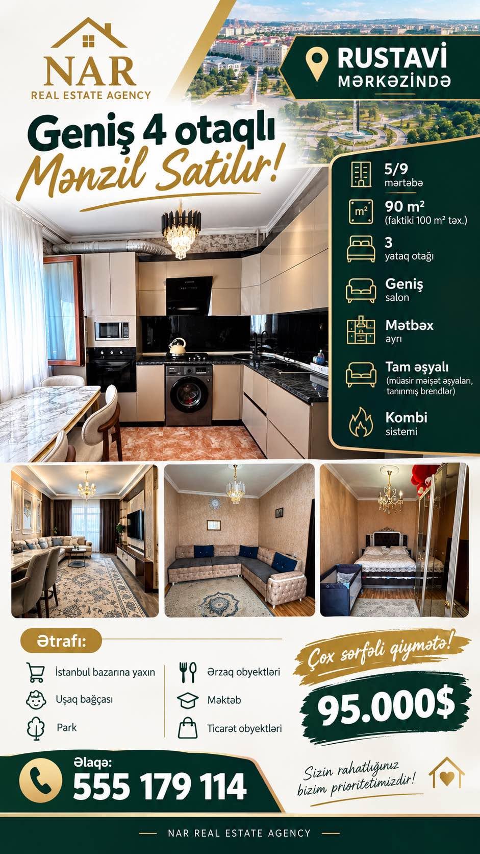 საცხვას სახლი — 95,000$