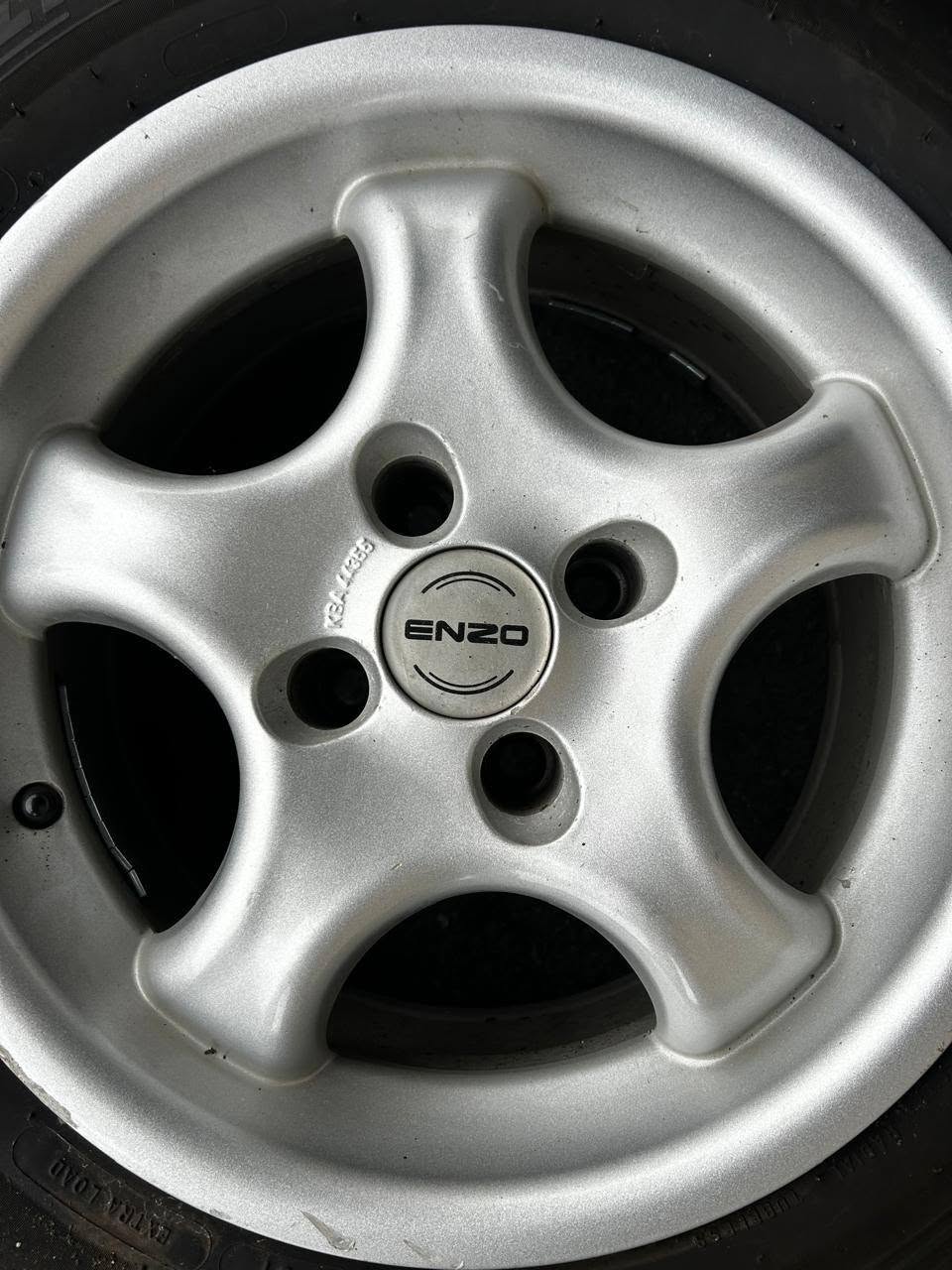 4 jantes ENZO 4x100, sans pneus