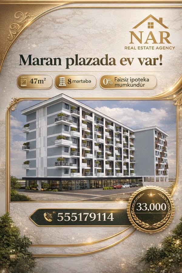 Mənzil — 33,000$