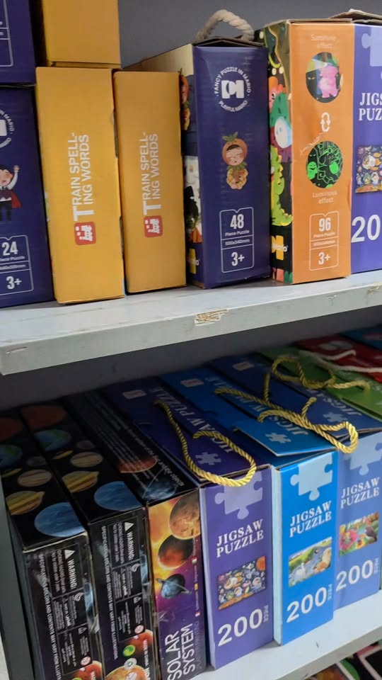 🧩ფაზლები, მრავალფეროვანი პრინტით 🧩130, 200, 300,