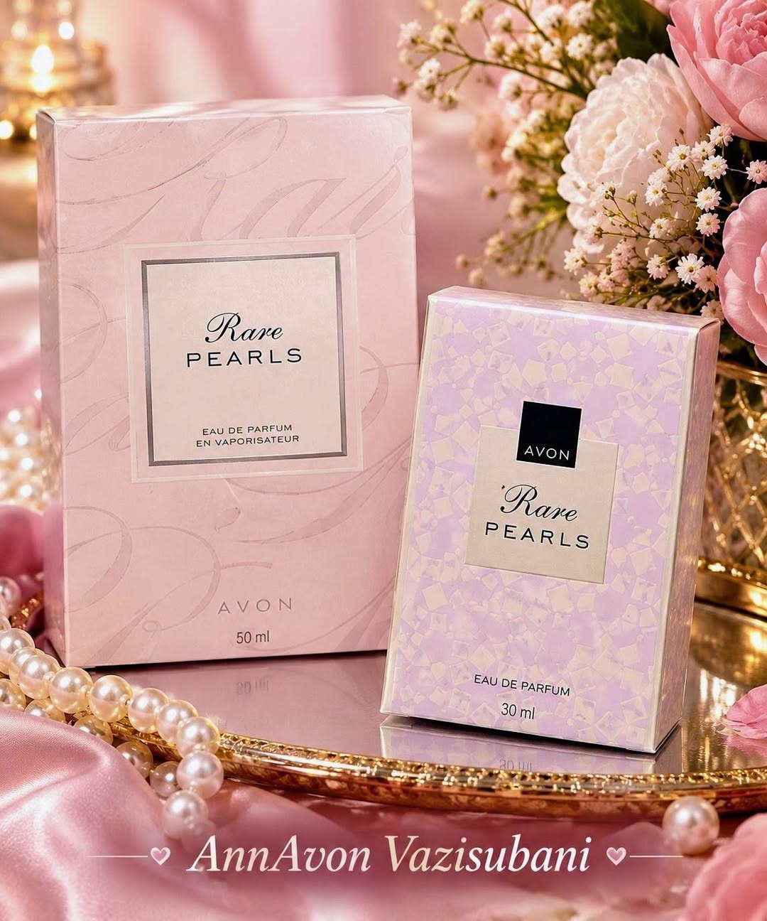 Avon Rare Pearls პარფუმი 50 ml, 30 ml