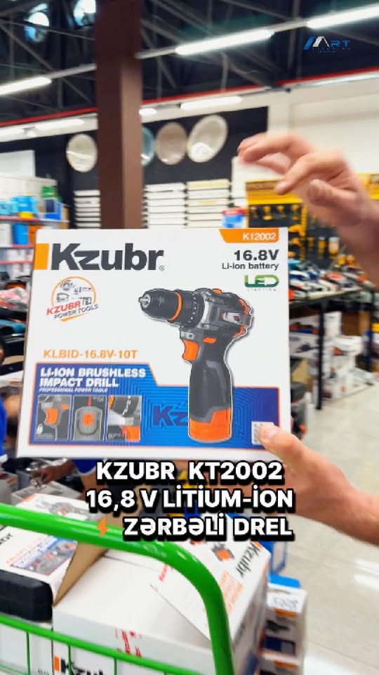 🔩 KZUBR KT2002 — 16,8 V