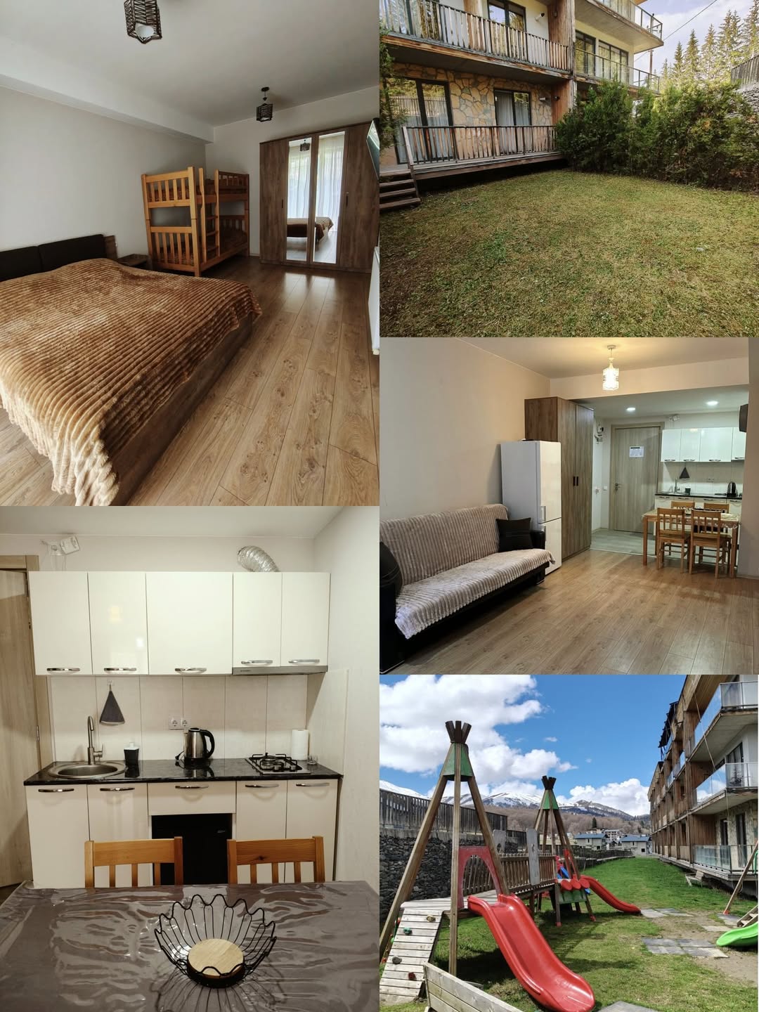 4-room apartment for rent in Borjomi