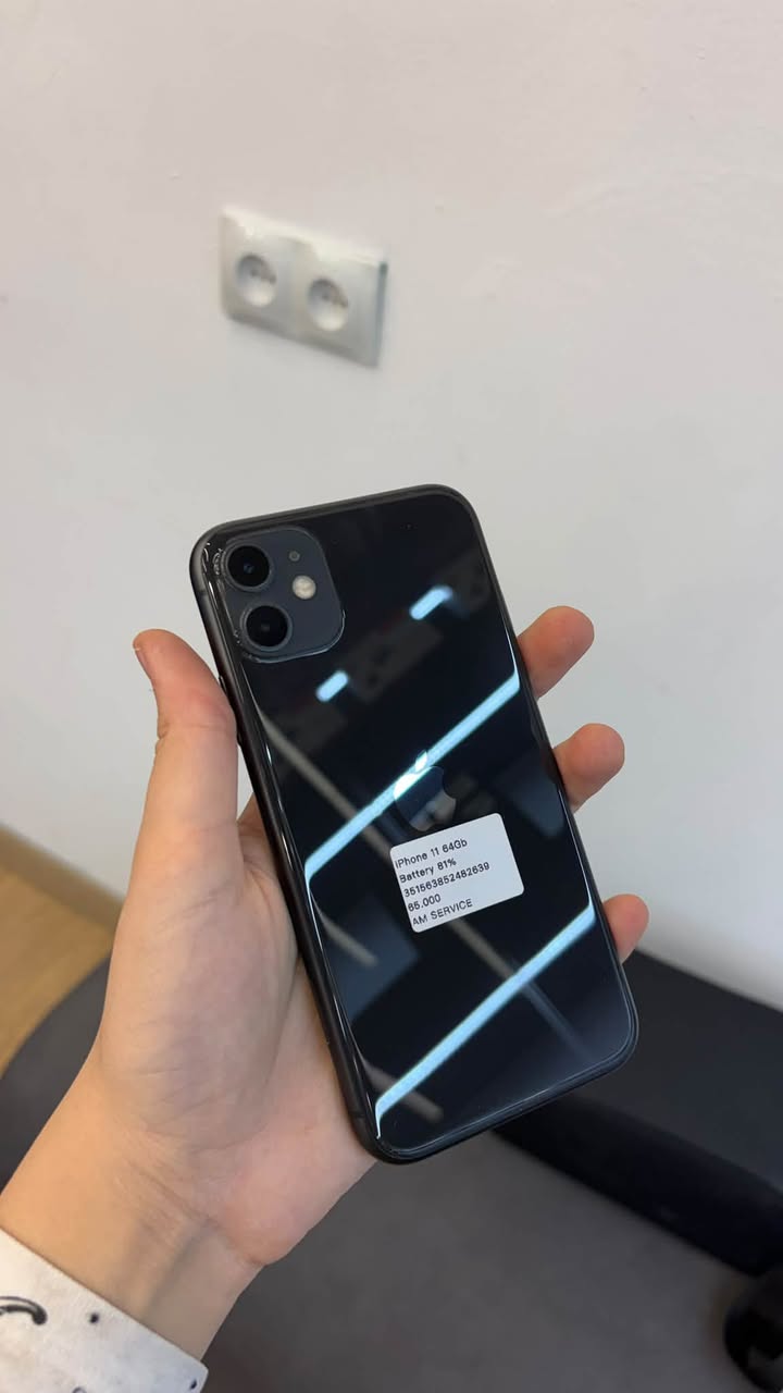 Idealakan iphone 11 chqandvac 81%🔋 64GB — 60,000֏