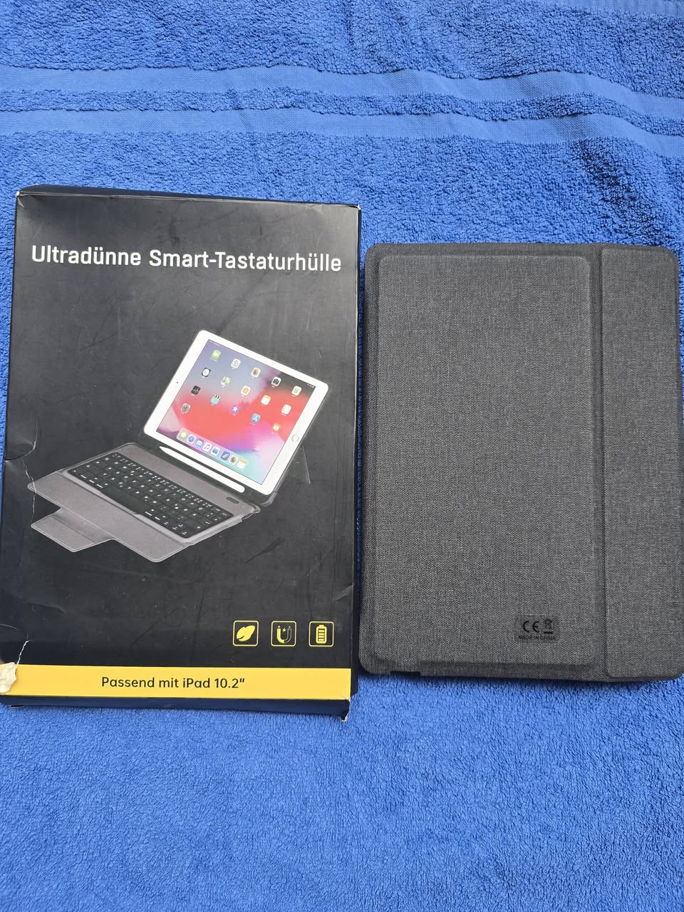 iPad 10.2" კლავიატურიანი ქეისი