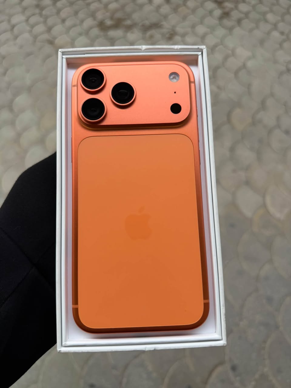 iphone 17 Pro Max ტელეფონი არის