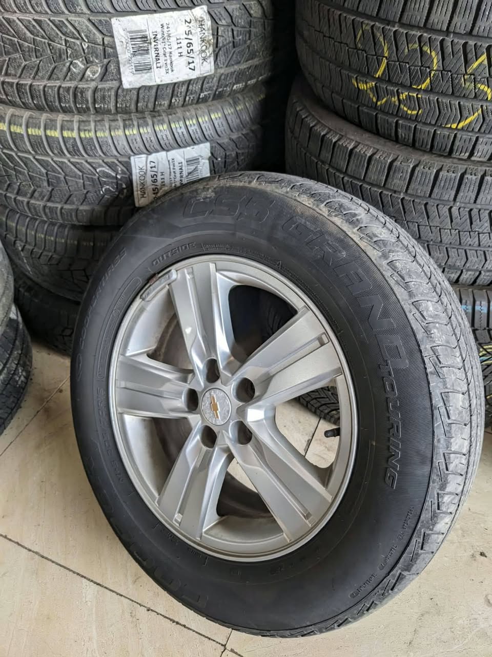 Chevrolet Trax չափս. 205/70 R16 անվադողեր