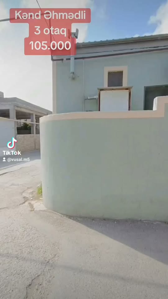 3 otaqlı həyət evi, Əhmədli kəndi