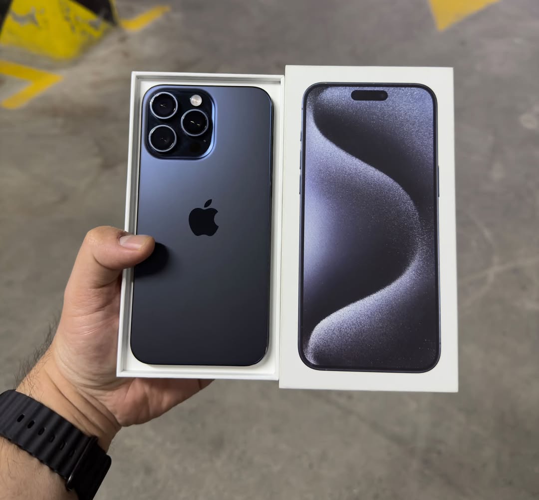 iPhone 15 Pro Max 256 SIM'li+eSIM — 1,650₾