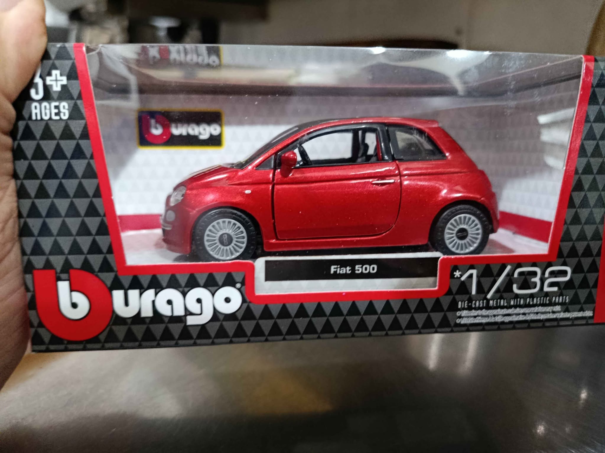 Burago Fiat 500 1/32 model maşın