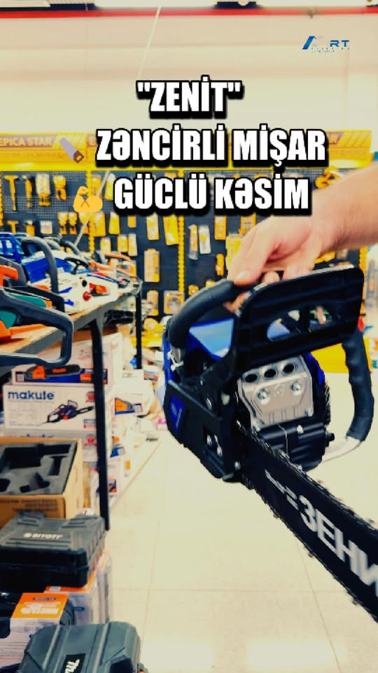 Zenit chain saw for wood