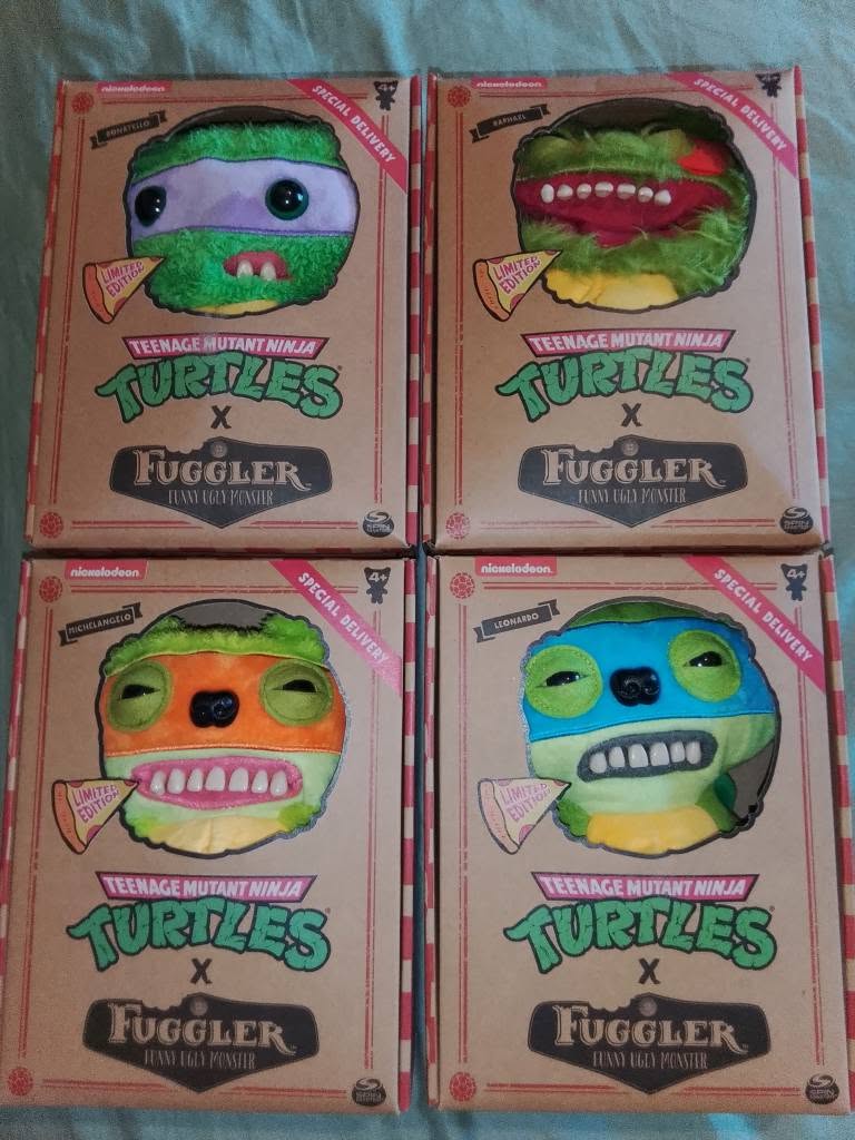 TMNT Fuggler limited edition complete set