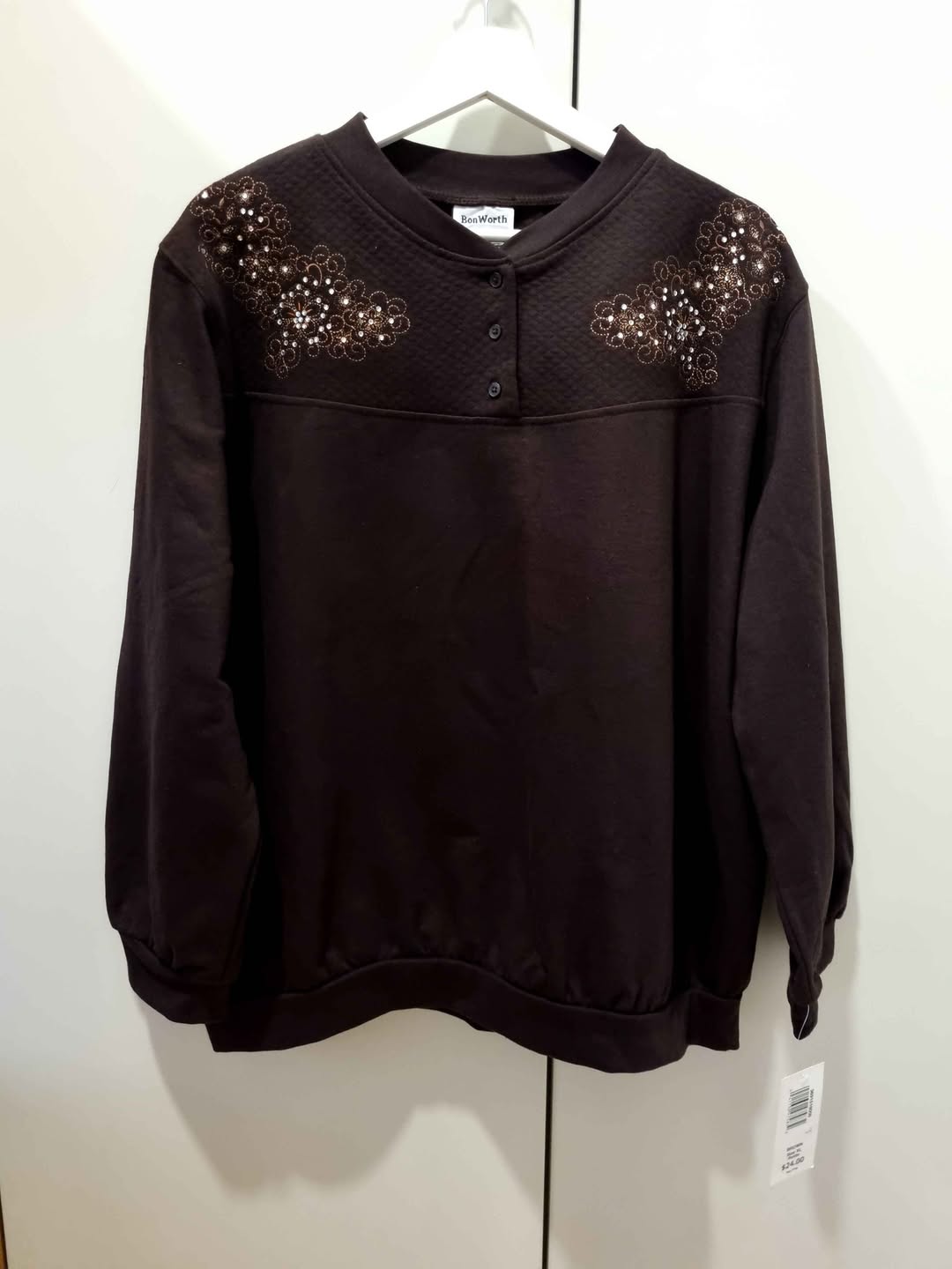 ქალის დათბილული ზედა. , L-XL ზომა.