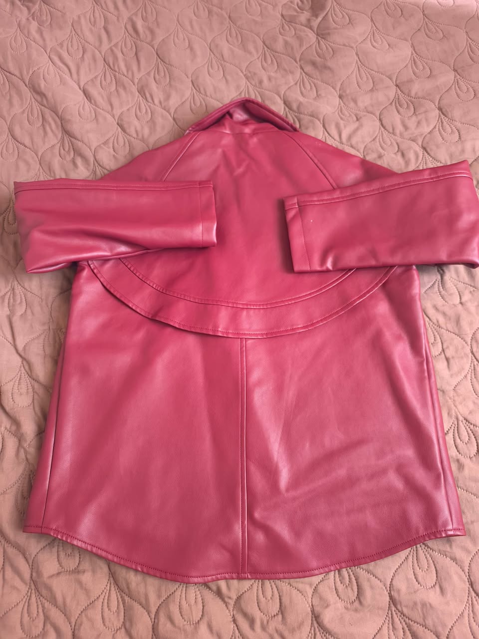 Red jacket, new, in stock