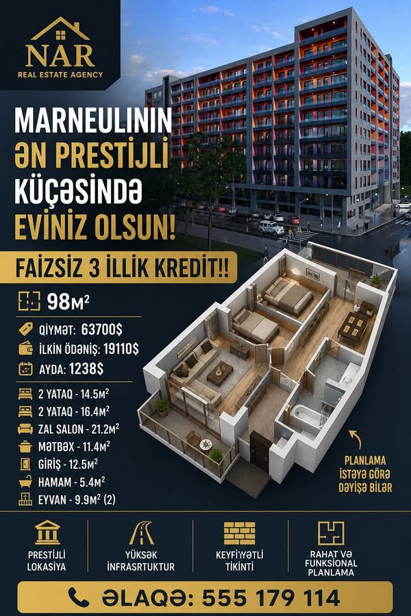 Mənzil — 63,700$