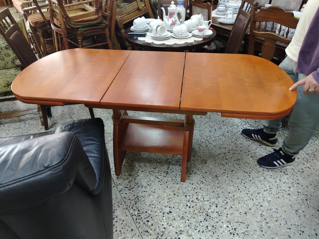 Multifunctional desk for a magazine, price 500 lari.