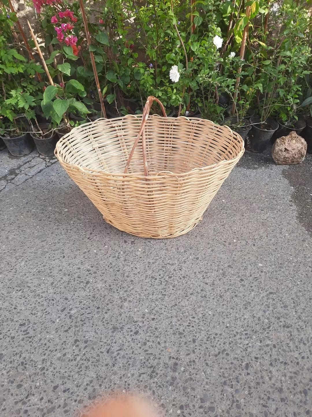 Respect basket, handle