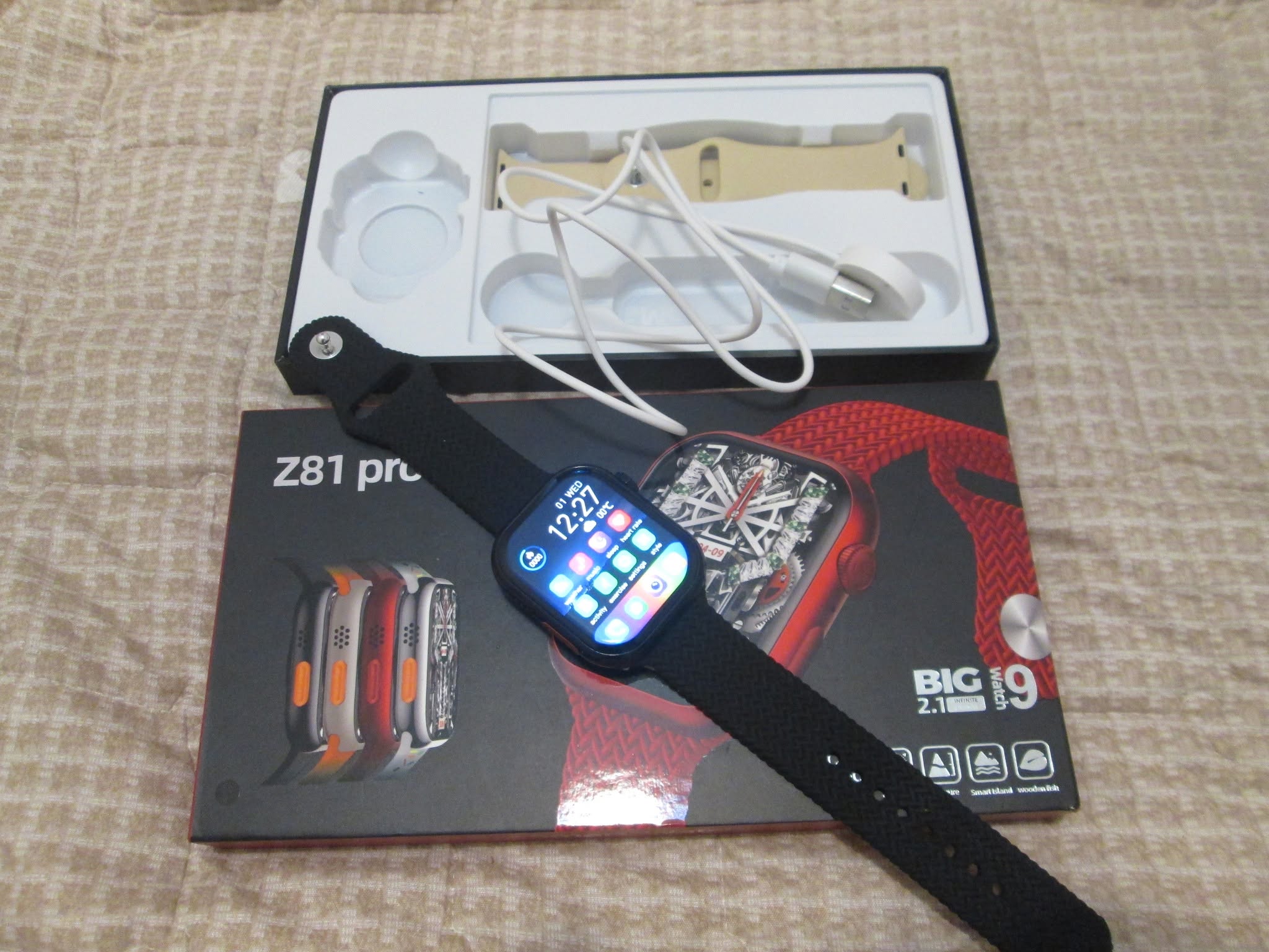 Z81 Pro smartwatch with AMOLED screen