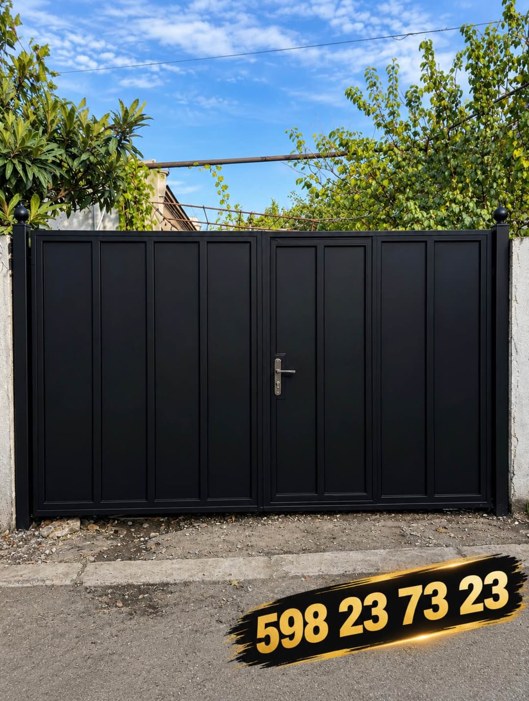 Manufacturing of iron fences and gates
