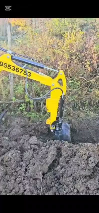 Мини экскаватором обслуживаем. Предлагаем профессиональную услугу.