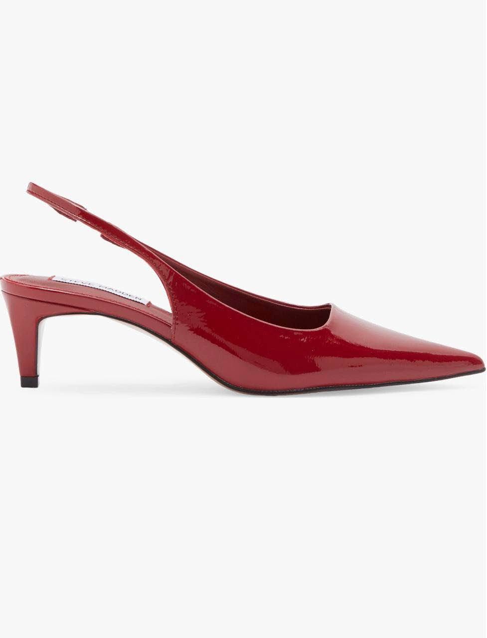 Steve Madden-ის წითელი ქუსლიანი ფეხსაცმელი (ორიგინალი)