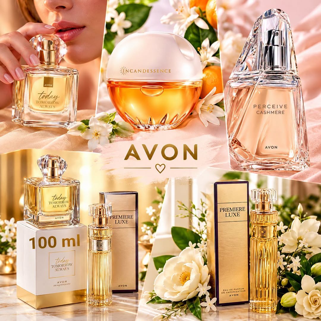 Avon სუნამოები: Today, Incandessence, Perceive
