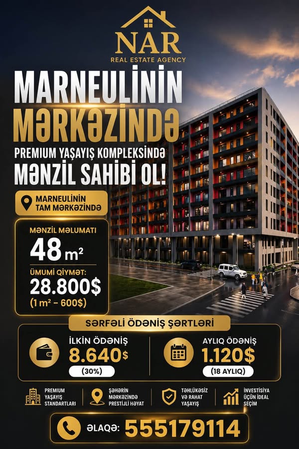 Mənzil — 28,800$