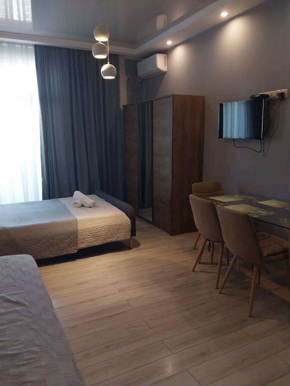 Kiralık studio, 20. kat, eşyalı