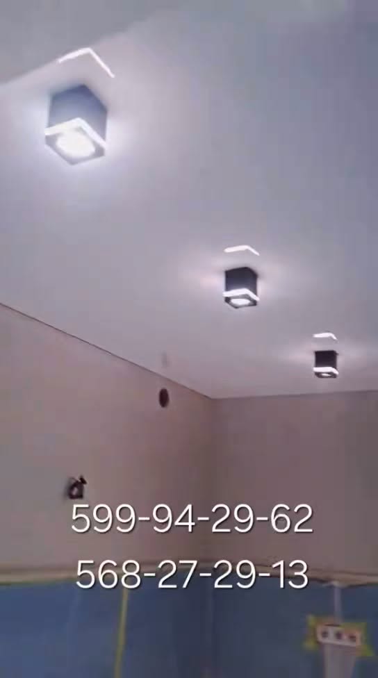 French stretch ceilings — from 25 lari in 2026