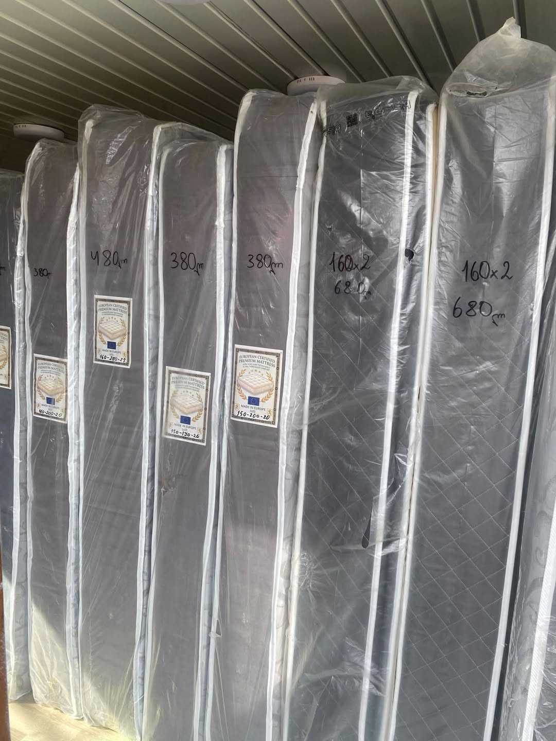 Premium kalite ortopedik anatomik matralar Avrupa'dan