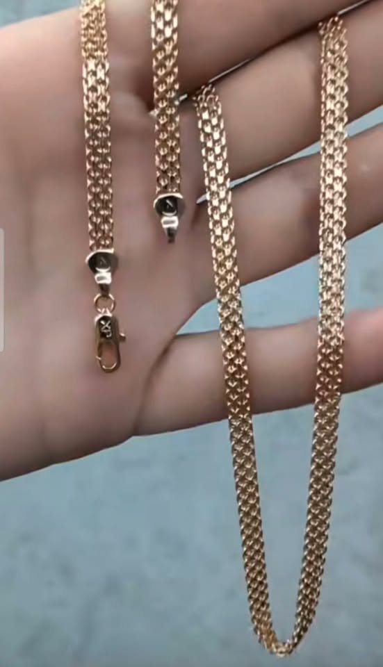 Gold chain necklaces, free delivery