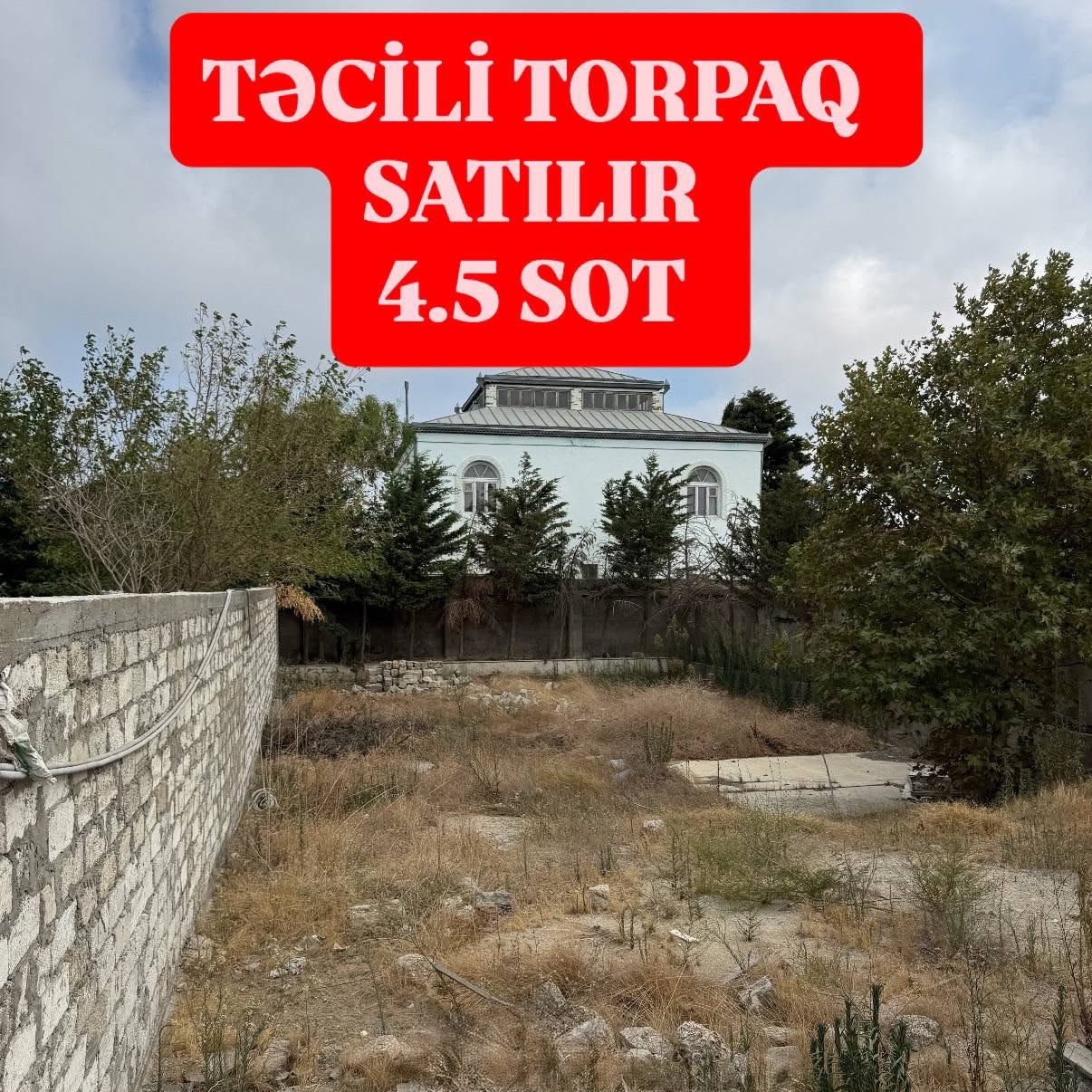 Torpaq sahəsi, Bakı