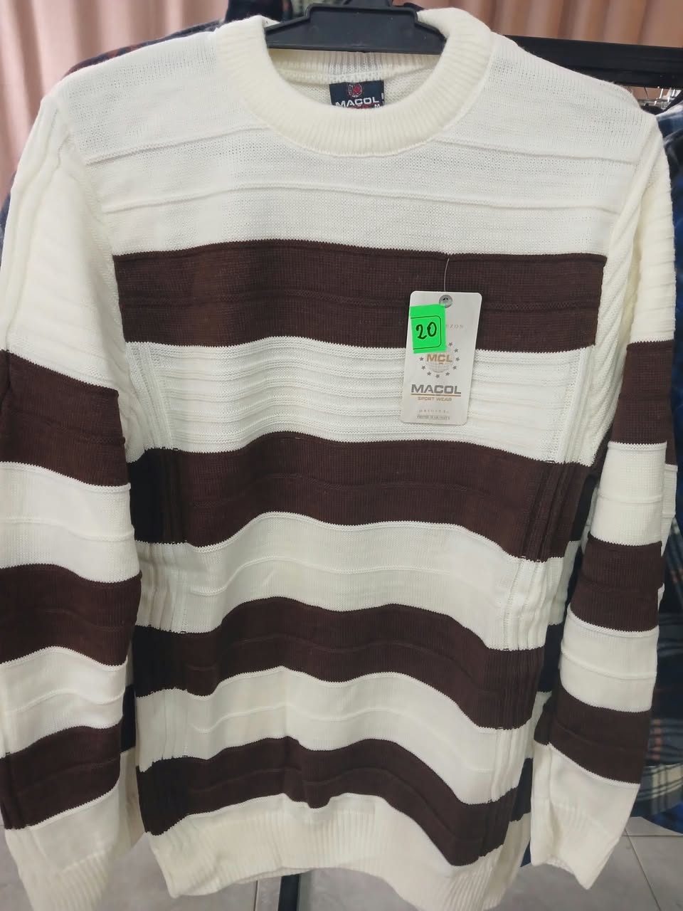 Macol striped knit sweater