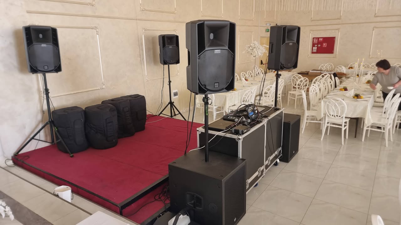 Ekipman kiralanır. Her türlü organizasyon için