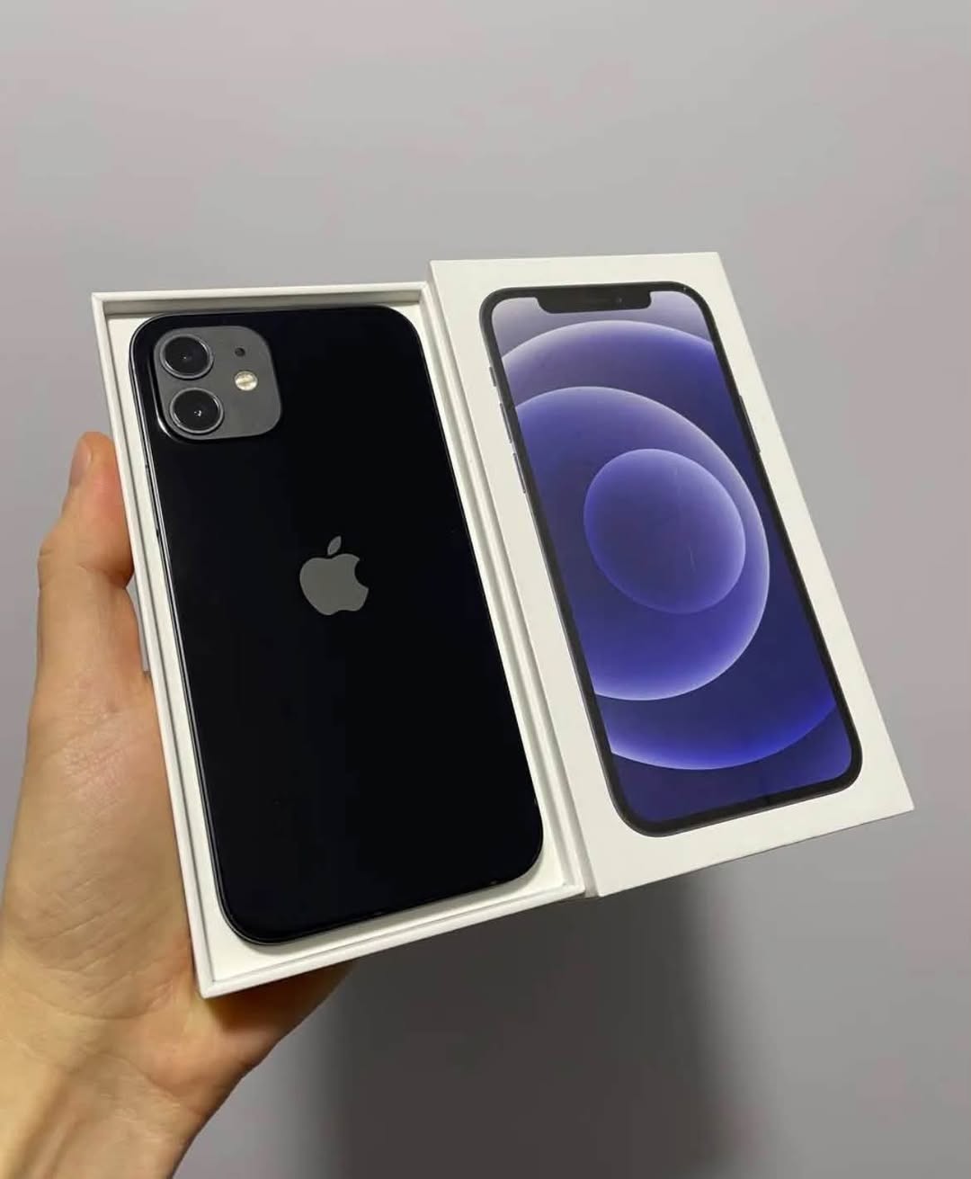 📲IPhone 12 64gb Black ✅Գերիդեալական վիճակում,խնդիր — 75,000֏